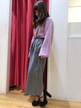 INGNI（イング）さん（レディース・150cm）の冬コーディネート