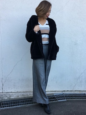 INGNI（イング）さん（レディース・164cm）の冬コーディネート