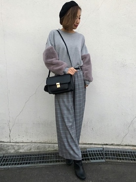 INGNI（イング）さん（レディース・164cm）の冬コーディネート