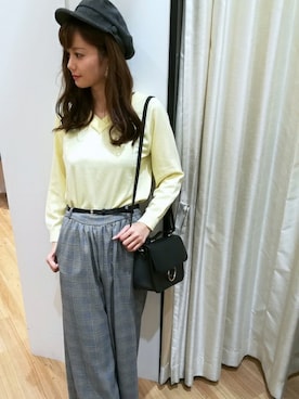 INGNI（イング）さん（レディース・161cm）の冬コーディネート