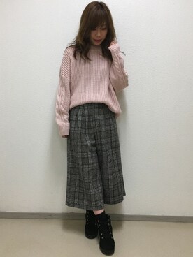 INGNI（イング）さん（レディース・155cm）の冬コーディネート