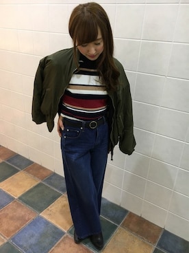 INGNI（イング）さん（レディース・155cm）の冬コーディネート