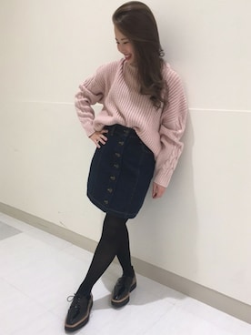 INGNI（イング）さん（レディース・150cm）の冬コーディネート