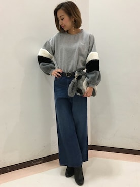 INGNI（イング）さん（レディース・164cm）の冬コーディネート