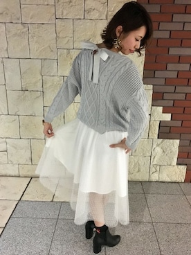 INGNI（イング）さん（レディース・164cm）の冬コーディネート