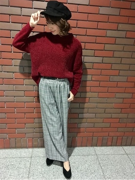 INGNI(イング)さん(レディース・164cm)の冬コーディネート