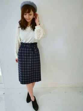 INGNI(イング)さん(レディース・161cm)の冬コーディネート