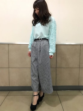 INGNI（イング）さん（レディース・150cm）の冬コーディネート