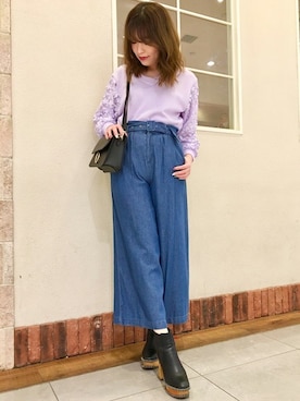 INGNI（イング）さん（レディース・170cm）の冬コーディネート