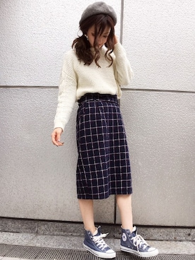 INGNI(イング)さん(レディース・158cm)の冬コーディネート