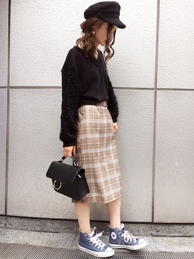 INGNI（イング）さん（レディース・158cm）の冬コーディネート