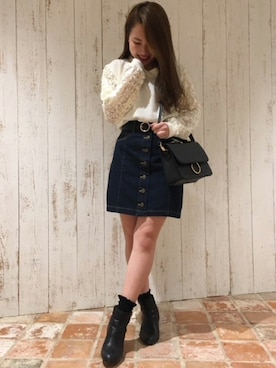 INGNI（イング）さん（レディース・150cm）の冬コーディネート