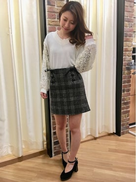 INGNI（イング）さん（レディース・153cm）の冬コーディネート