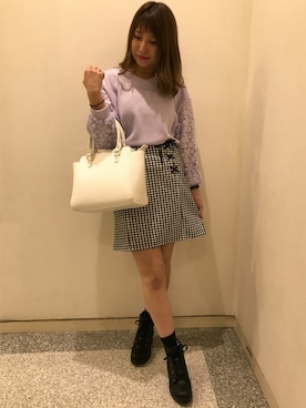 INGNI（イング）さん（レディース・160cm）の冬コーディネート