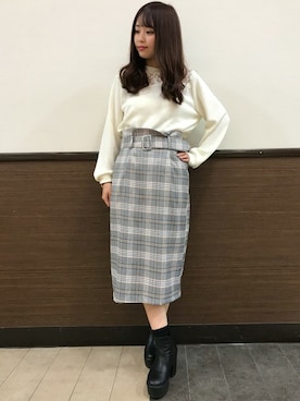 INGNI（イング）さん（レディース・150cm）の冬コーディネート