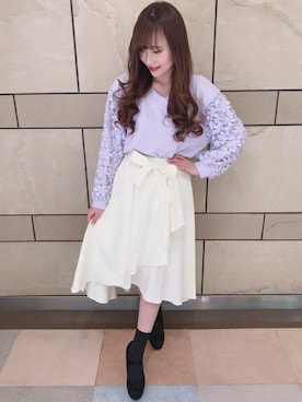 INGNI（イング）さん（レディース・154cm）の冬コーディネート