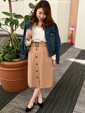 INGNI（イング）さん（レディース・153cm）の冬コーディネート