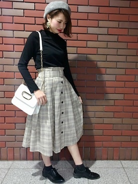 INGNI(イング)さん(レディース・164cm)の冬コーディネート