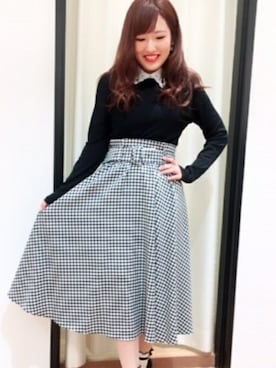 INGNI（イング）さん（レディース・150cm）の冬コーディネート