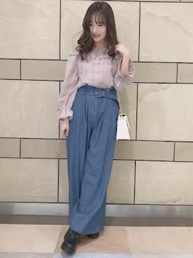 INGNI（イング）さん（レディース・154cm）の冬コーディネート