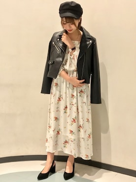 INGNI（イング）さん（レディース・151cm）の冬コーディネート