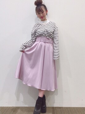 INGNI（イング）さん（レディース・145cm）の冬コーディネート