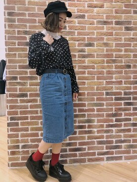 INGNI（イング）さん（レディース・157cm）の冬コーディネート