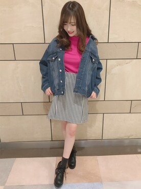 INGNI（イング）さん（レディース・154cm）の冬コーディネート