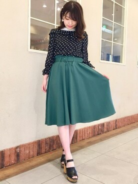 「INGIN」｜INGNI（イング）さん（レディース・170cm）の春コーディネート