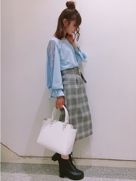 INGNI（イング）さん（レディース・158cm）の春コーディネート