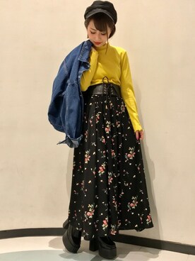 「INGIN」｜INGNI（イング）さん（レディース・151cm）の春コーディネート