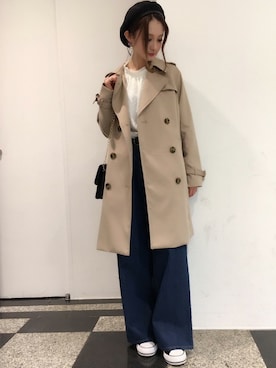 INGNI（イング）さん（レディース・151cm）の春コーディネート