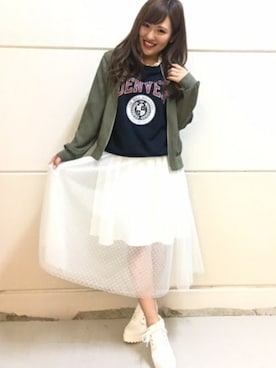 INGNI（イング）さん（レディース・150cm）の春コーディネート