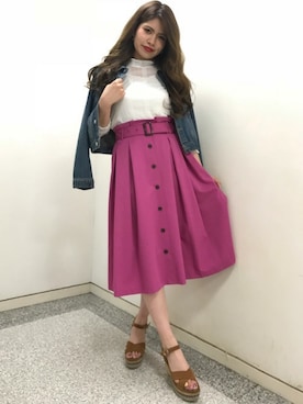 INGNI（イング）さん（レディース・165cm）の春コーディネート