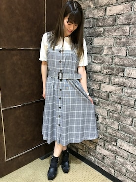 「INGIN」｜INGNI（イング）さん（レディース・157cm）の春コーディネート