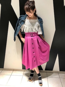 INGNI（イング）さん（レディース・164cm）の春コーディネート