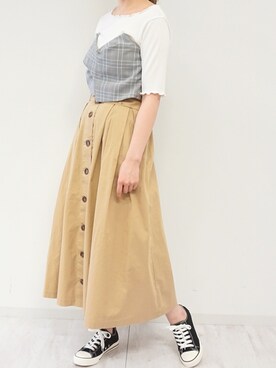 INGNI（イング）さん（レディース・158cm）の春コーディネート