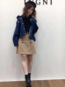 INGNI（イング）さん（レディース・158cm）の春コーディネート