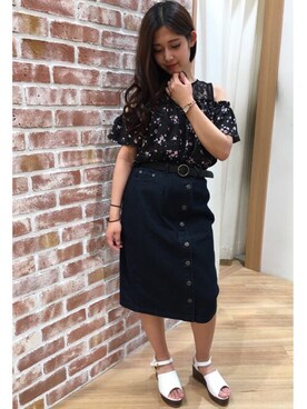INGNI（イング）さん（レディース・155cm）の春コーディネート