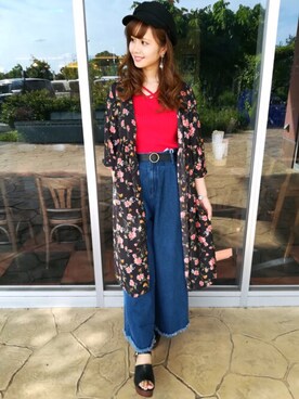 INGNI（イング）さん（レディース・161cm）の春コーディネート