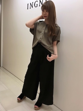 INGNI（イング）さん（レディース・161cm）の春コーディネート