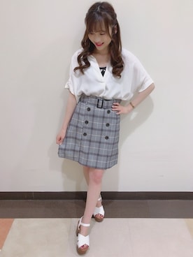 INGNI（イング）さん（レディース・154cm）の春コーディネート