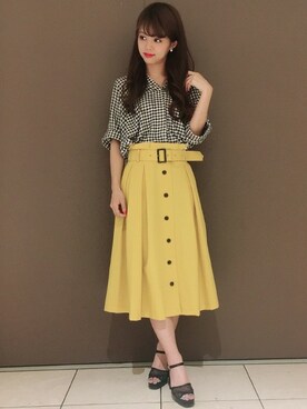 INGNI（イング）さん（レディース・158cm）の春コーディネート