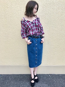 INGNI（イング）さん（レディース・155cm）の春コーディネート