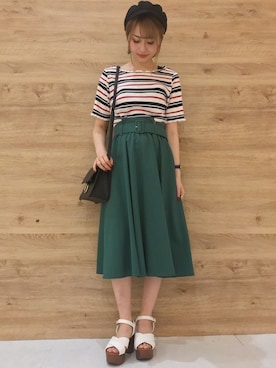 INGNI(イング)さん(レディース・151cm)の夏コーディネート