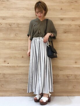 INGNI（イング）さん（レディース・151cm）の夏コーディネート