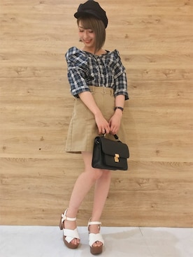 INGNI（イング）さん（レディース・151cm）の夏コーディネート