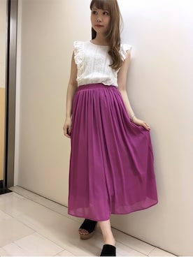 INGNI(イング)さん(レディース・164cm)の夏コーディネート