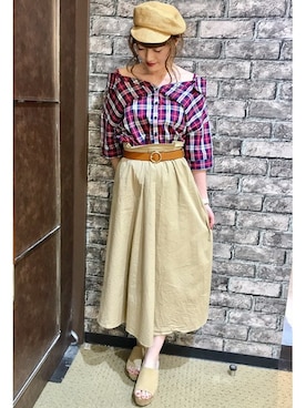 INGNI（イング）さん（レディース・157cm）の夏コーディネート