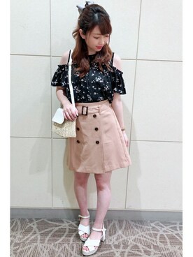 INGNI（イング）さん（レディース・153cm）の夏コーディネート